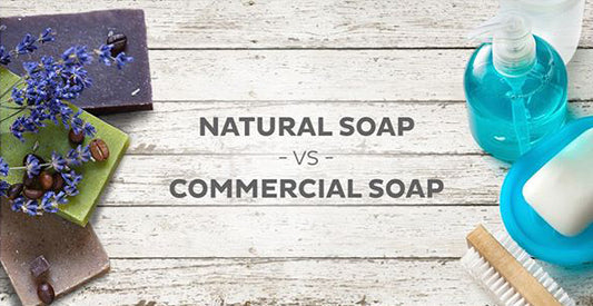 Natural Organic Body Wash vs. Everyday Harsh Commercial Soaps